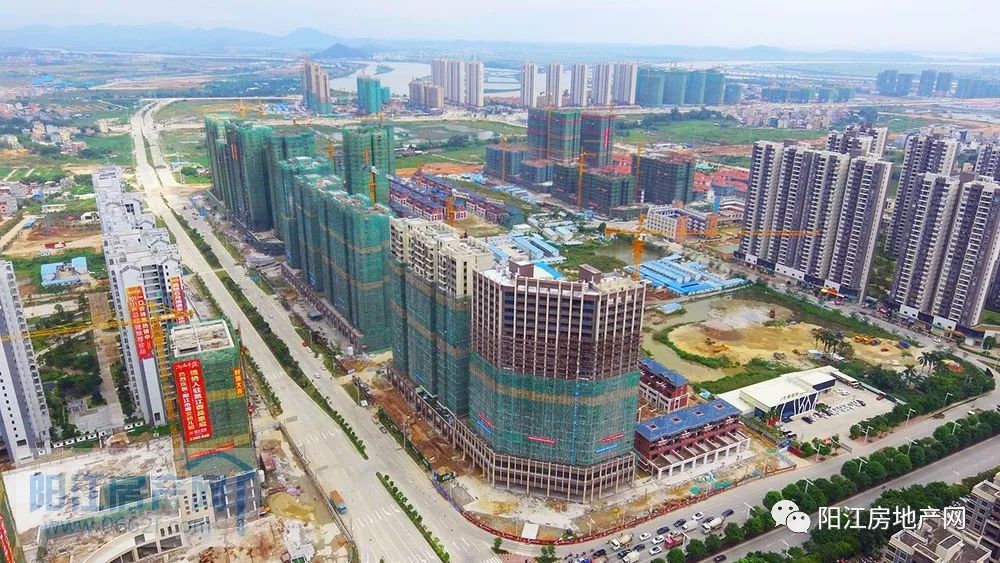 阳江楼盘外景最新航拍高清图还有最新报价等住你