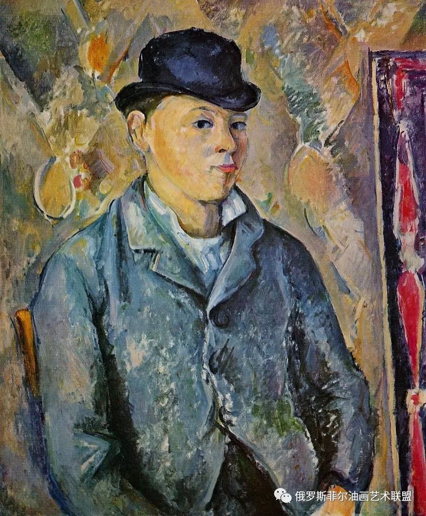 法国画家保罗·塞尚(paul cézanne)肖像画作品欣赏