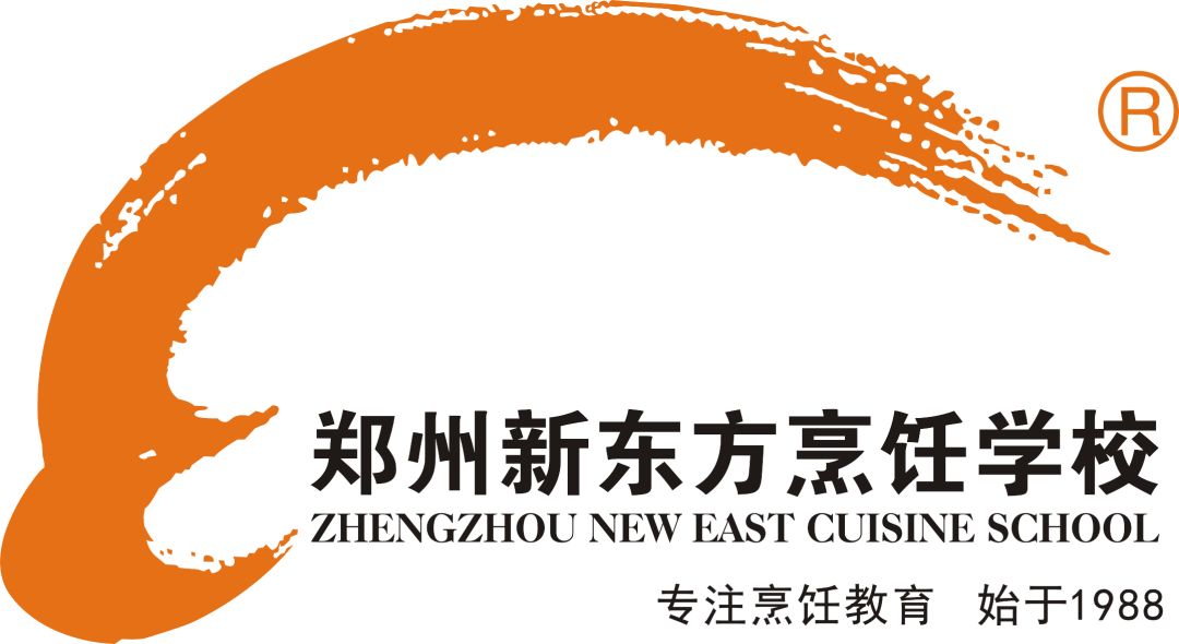 橙色——郑州新东方烹饪学校logo
