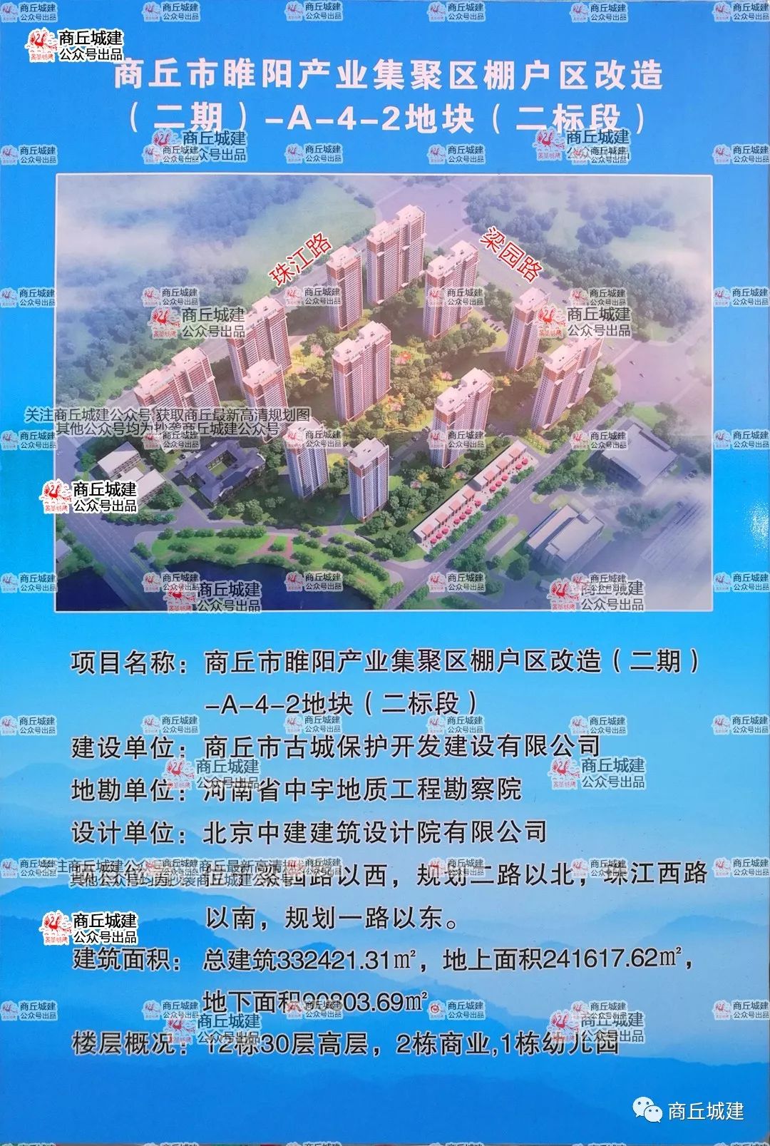 商丘市睢阳区西部新城各区块安置房详细规划图曝光看看您家安置在哪里