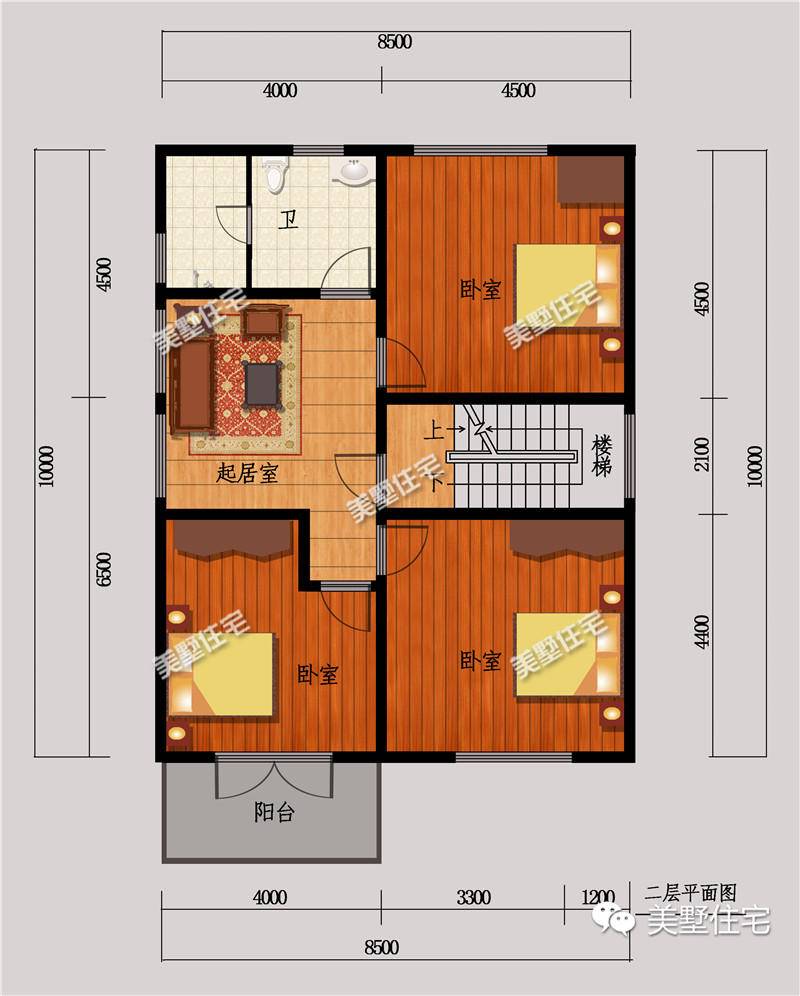 户型 户型图 平面图 800_996 竖版 竖屏