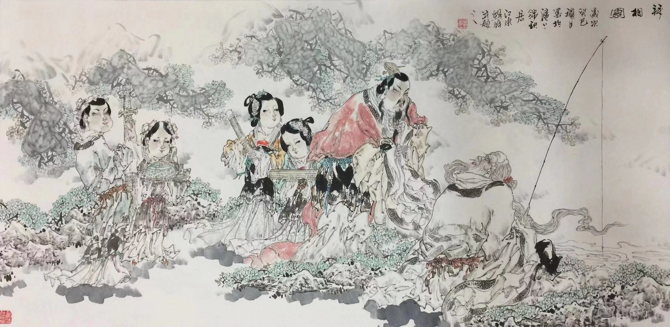 水墨妙趣——罗屏中国古典人物画艺术品鉴