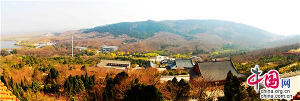 江苏邳州艾山:国家水利风景区秋景美丽如画