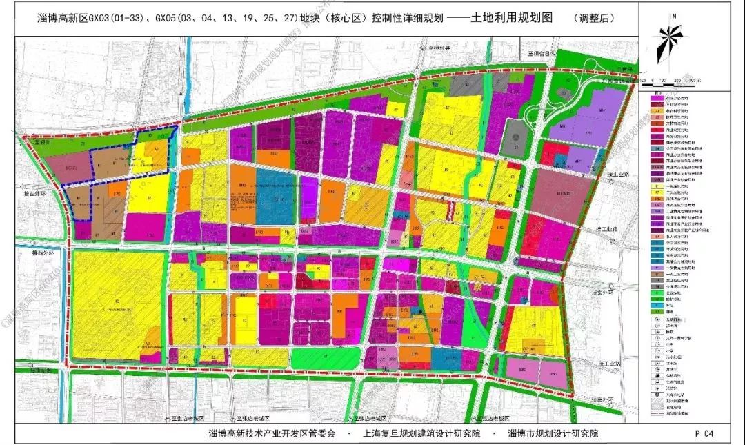 好 消 息 淄博市政府近日公示 高新区部分地块规划调整 获批复 这些