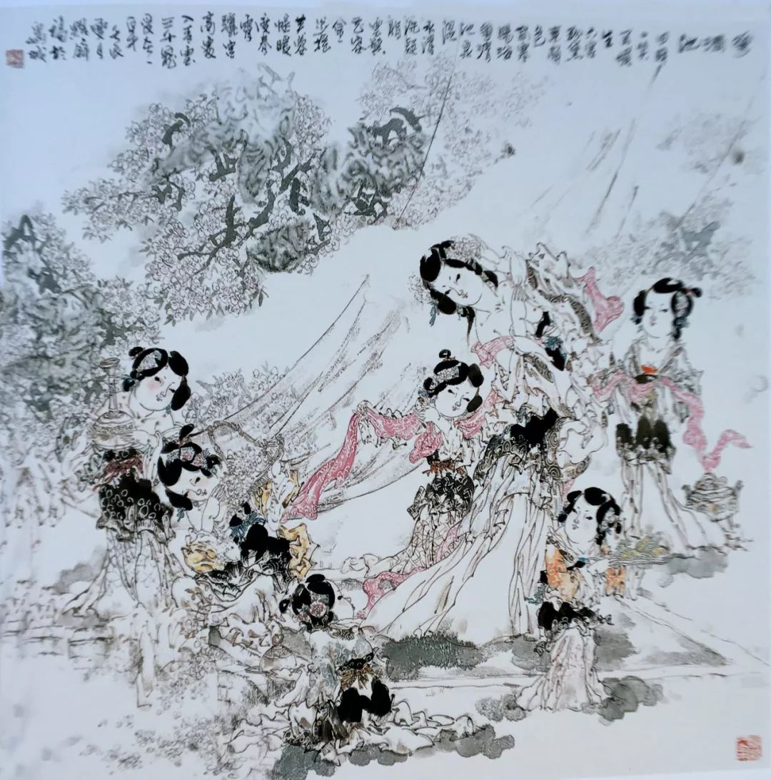 水墨妙趣—罗屏中国古典人物画艺术品鉴