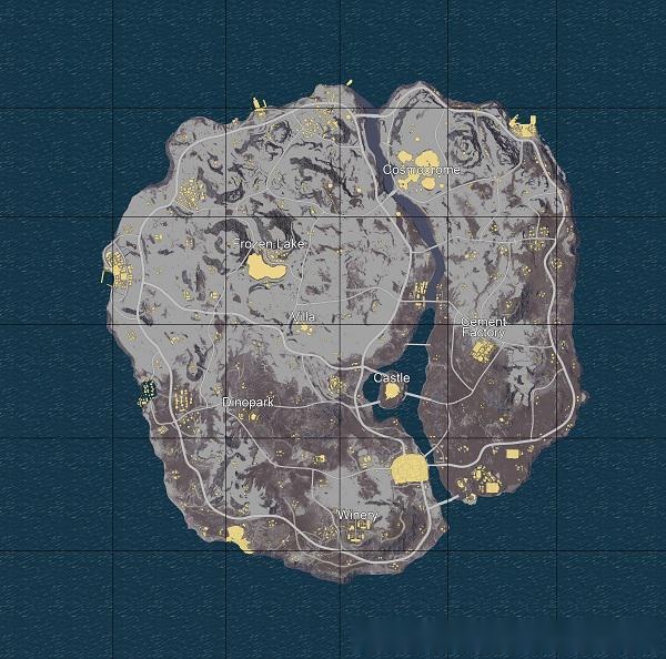 绝地求生玩家自制pubg雪地地图助力官方新版本上线