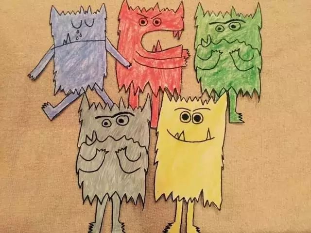 这是创意玩法最多的情绪绘本 1,情绪涂鸦:给小怪兽画表情包 本书的