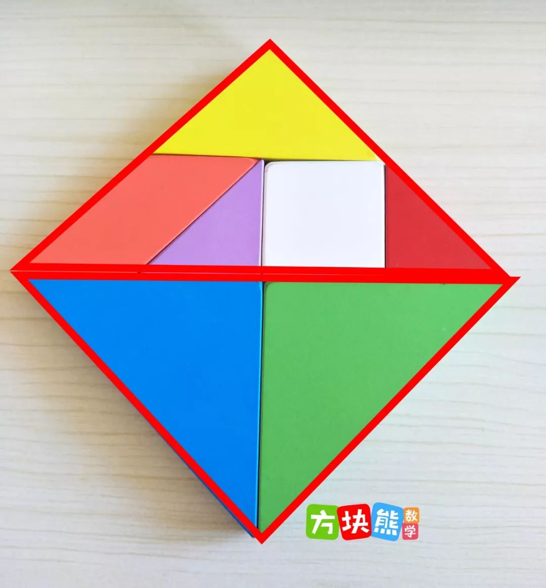 孩子搞不懂七巧板三角形怎么拼？用这两种方法就能秒懂！ - 知乎