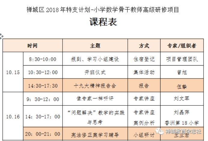 佛山市禅城区教科培工作简报2018年10月