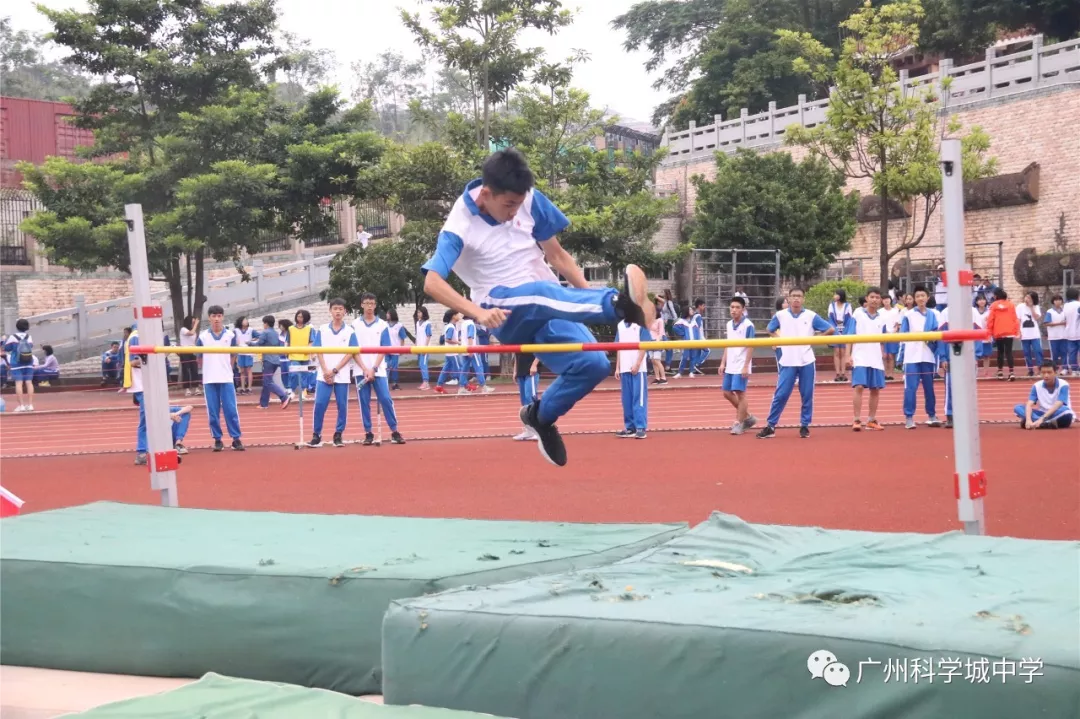 广州科学城中学聚焦校运│这里有你没看到的精彩!