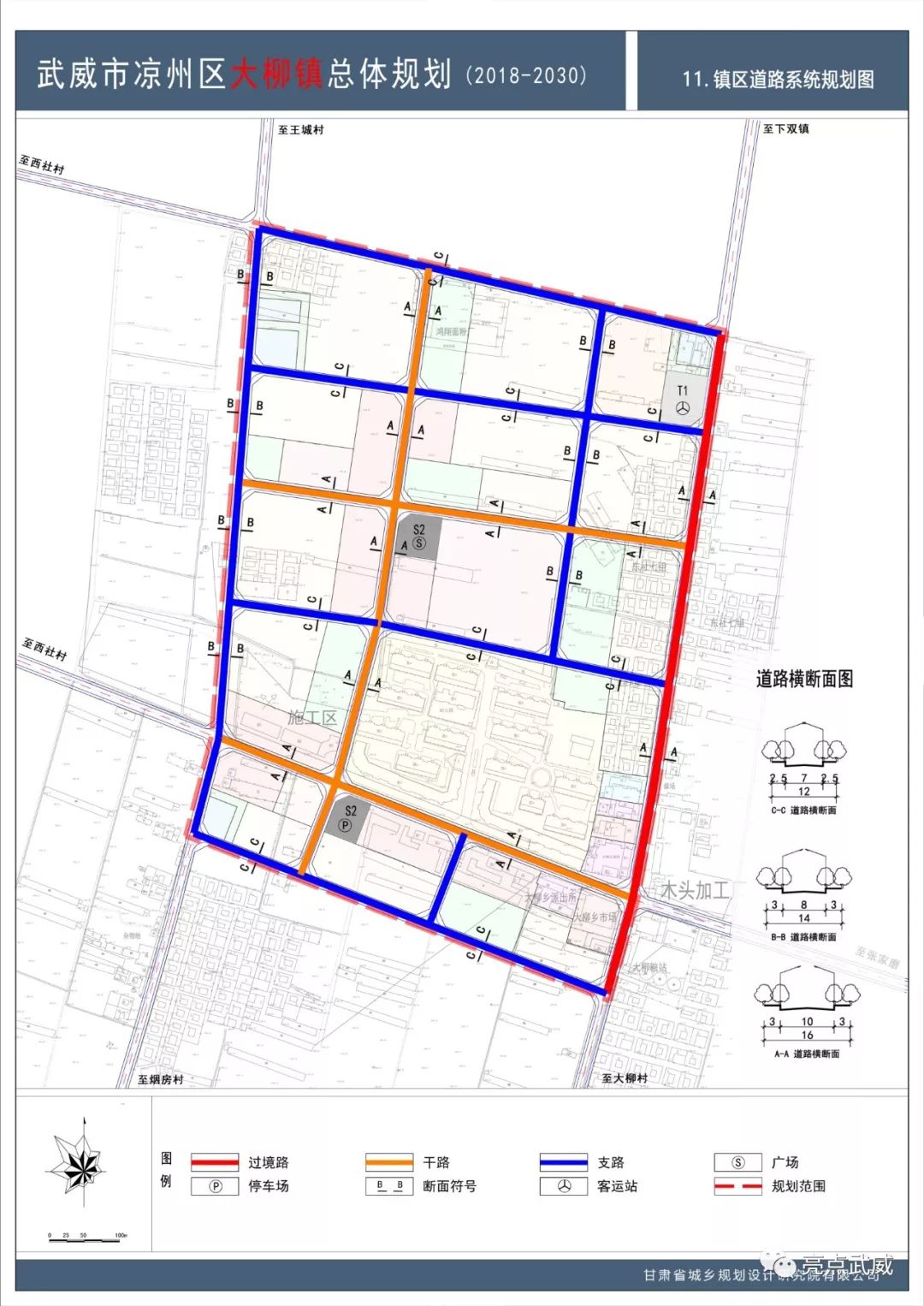 《武威市凉州区大柳镇总体规划(2018-2030年)》(草案)