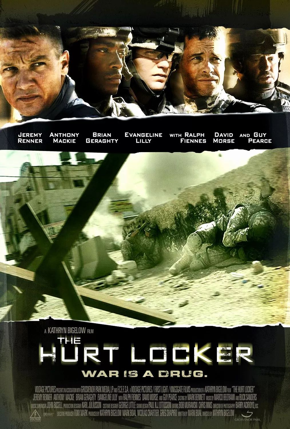 她最著名的作品是战争题材的《拆弹部队》(the hurt locker) 和《猎杀