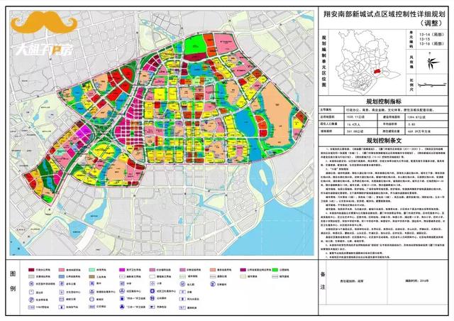 翔安南部新城规划图▼