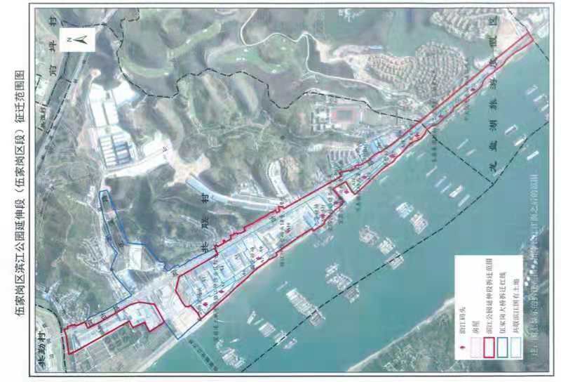 铺开新的规划和建设蓝图这意味着伍家岗将沿着滨江线的轨迹滨江公园
