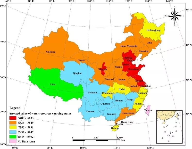 rcr新文支持中国水资源可持续管理的水环境承载力研究