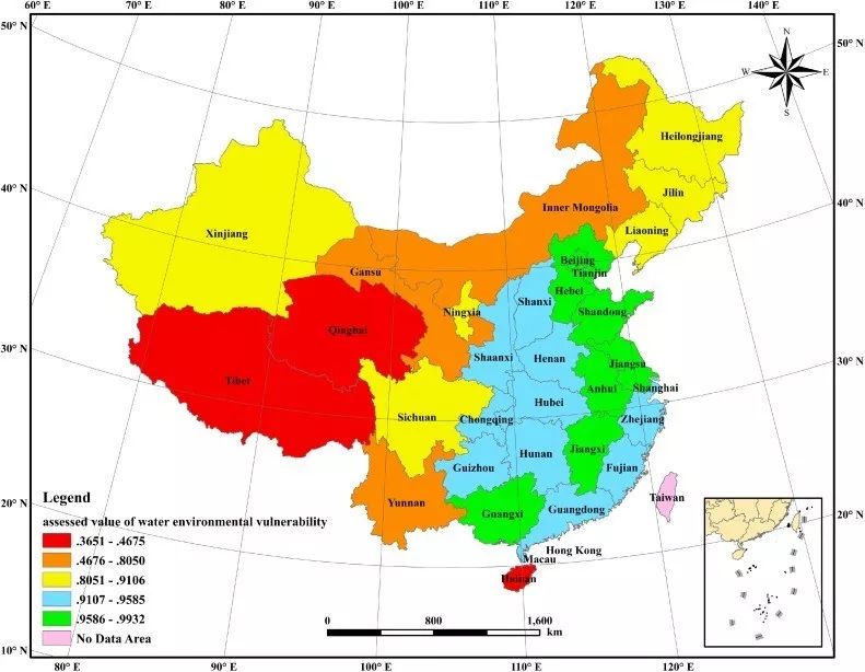 rcr新文:支持中国水资源可持续管理的水环境承载力研究图片