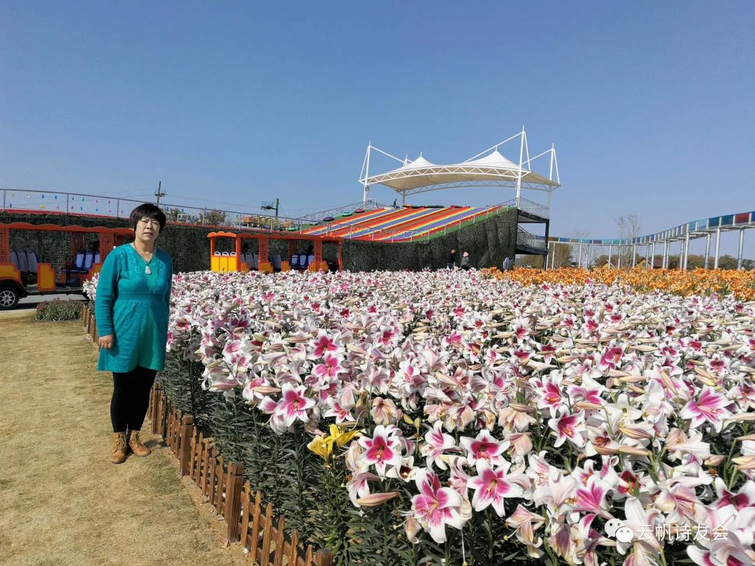 日照花仙子景区书所见日照溶溶山海天,悬空水带系龙鞭.