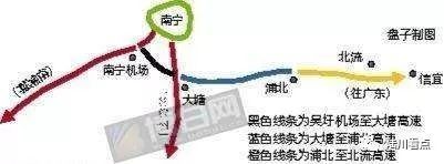陆川县建成区域性新兴城市:建高速网贯通南北横跨东西图片