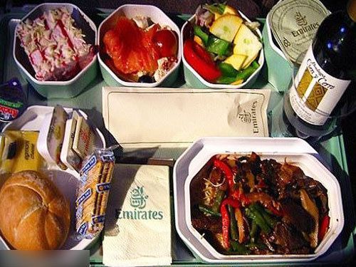 阿联酋航空飞机餐图片_阿联酋航空餐食菜单_阿联酋航空公司餐食