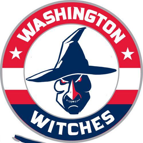 华盛顿奇才队的万圣节风格logo