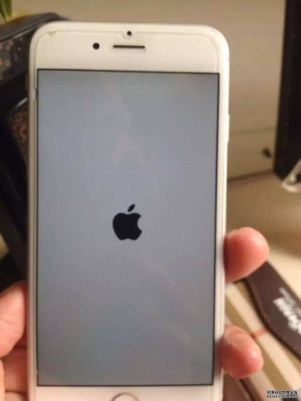 iphone6s白屏不开机怎么办?_苹果