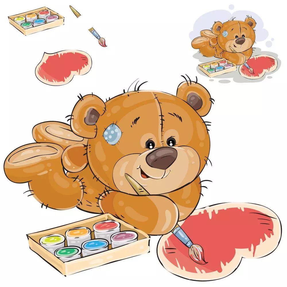 晓北讲故事 | 《小熊学画画》:培养孩子认真做事的态度!