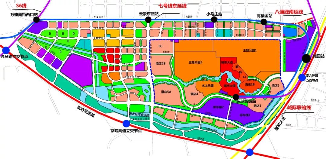 通州文旅区规划图