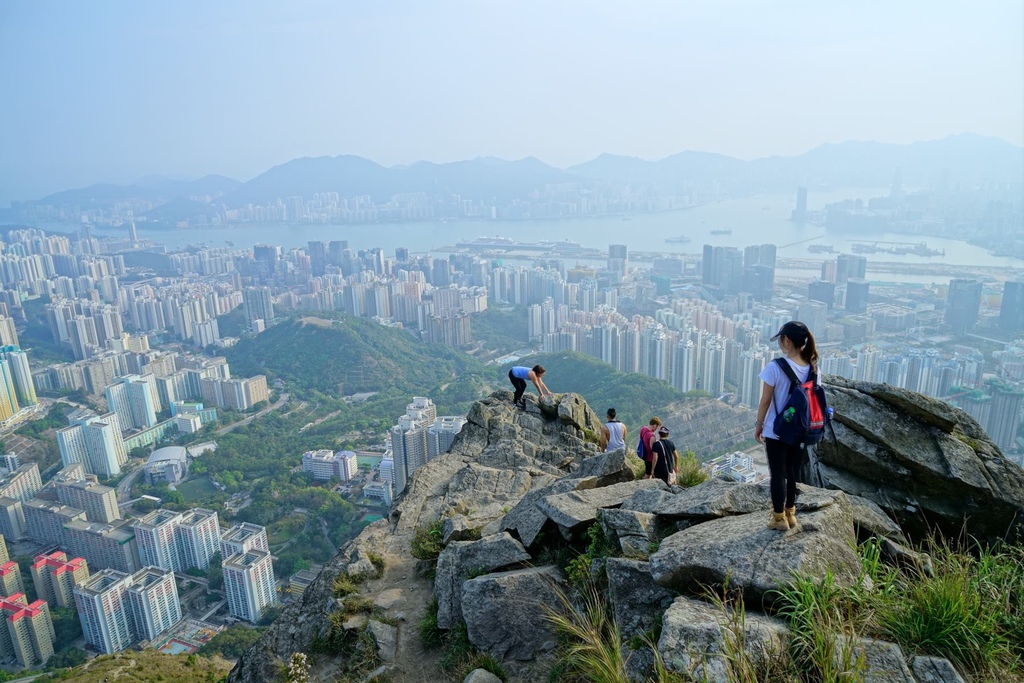 九龙飞蛾山自杀崖 这是我在香港看过最美的景色