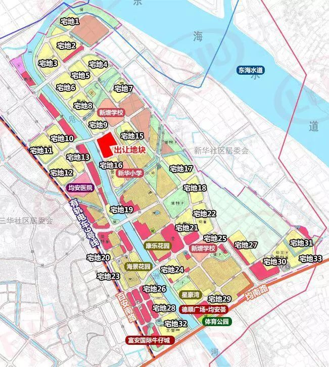 顺德均安挂牌2.47万㎡商住地 毗邻凫洲河!