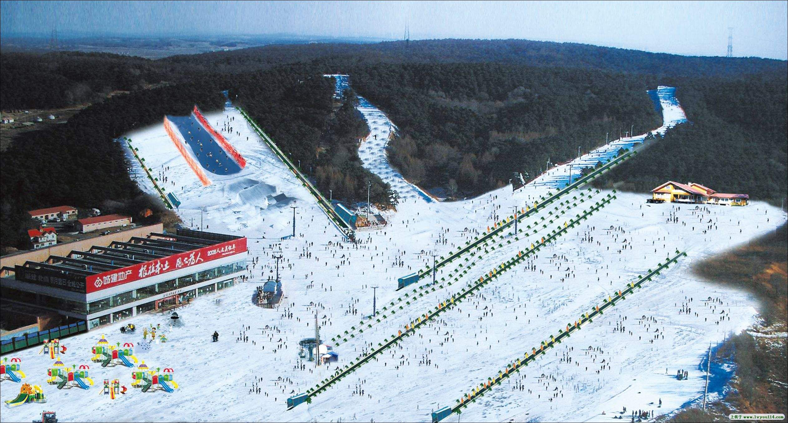 三,棋盘山冰雪大世界