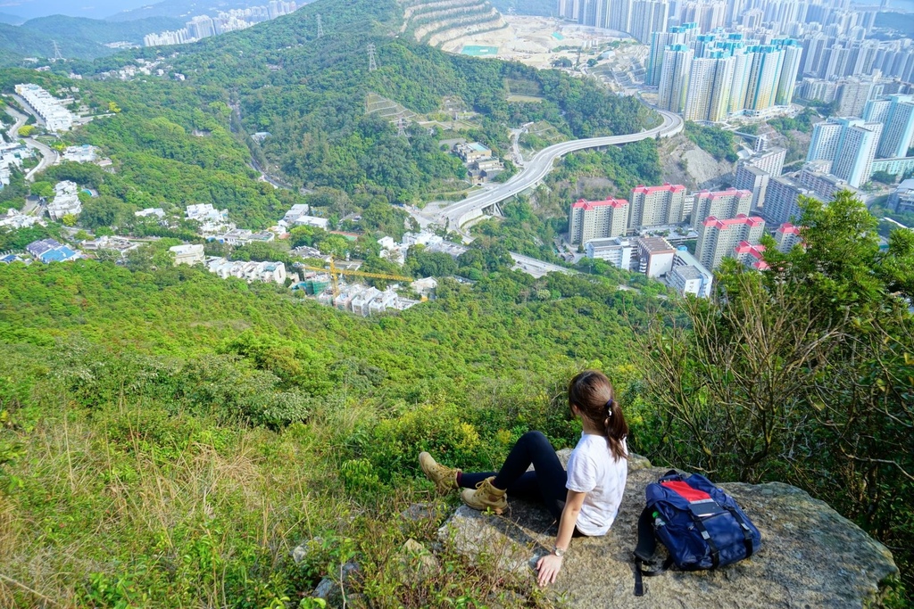 九龙飞蛾山自杀崖 这是我在香港看过最美的景色