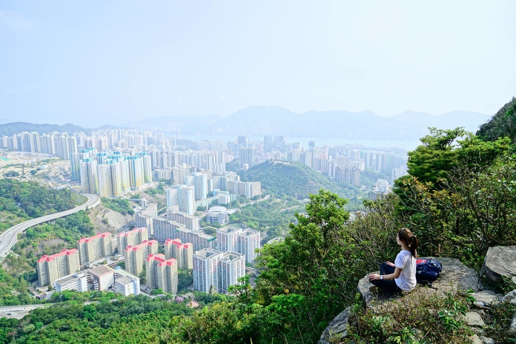 九龙飞蛾山自杀崖 这是我在香港看过最美的景色