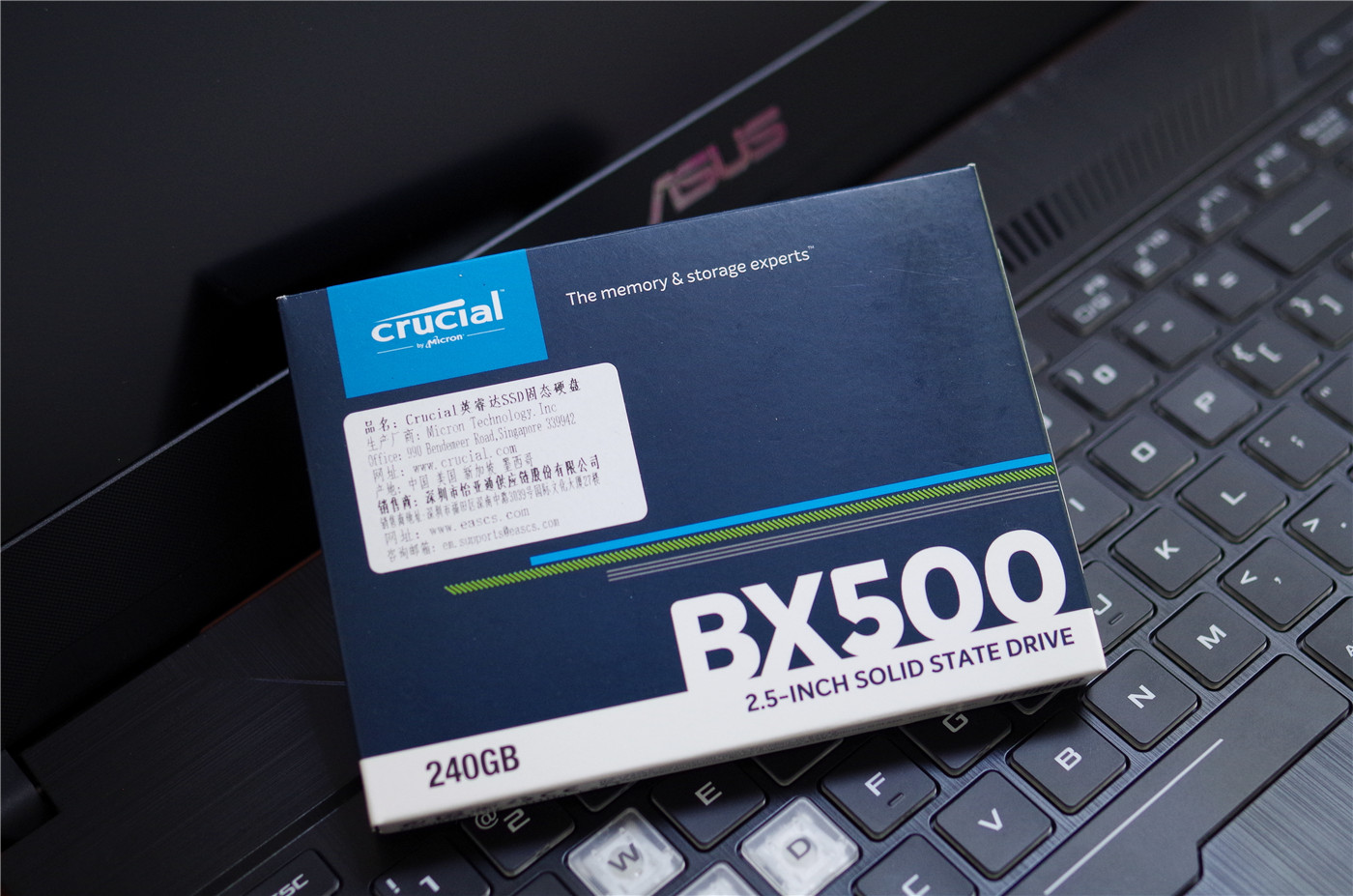 英睿達BX500 SSD體驗，內置外置表現出色，1G不足1元 科技 第1張