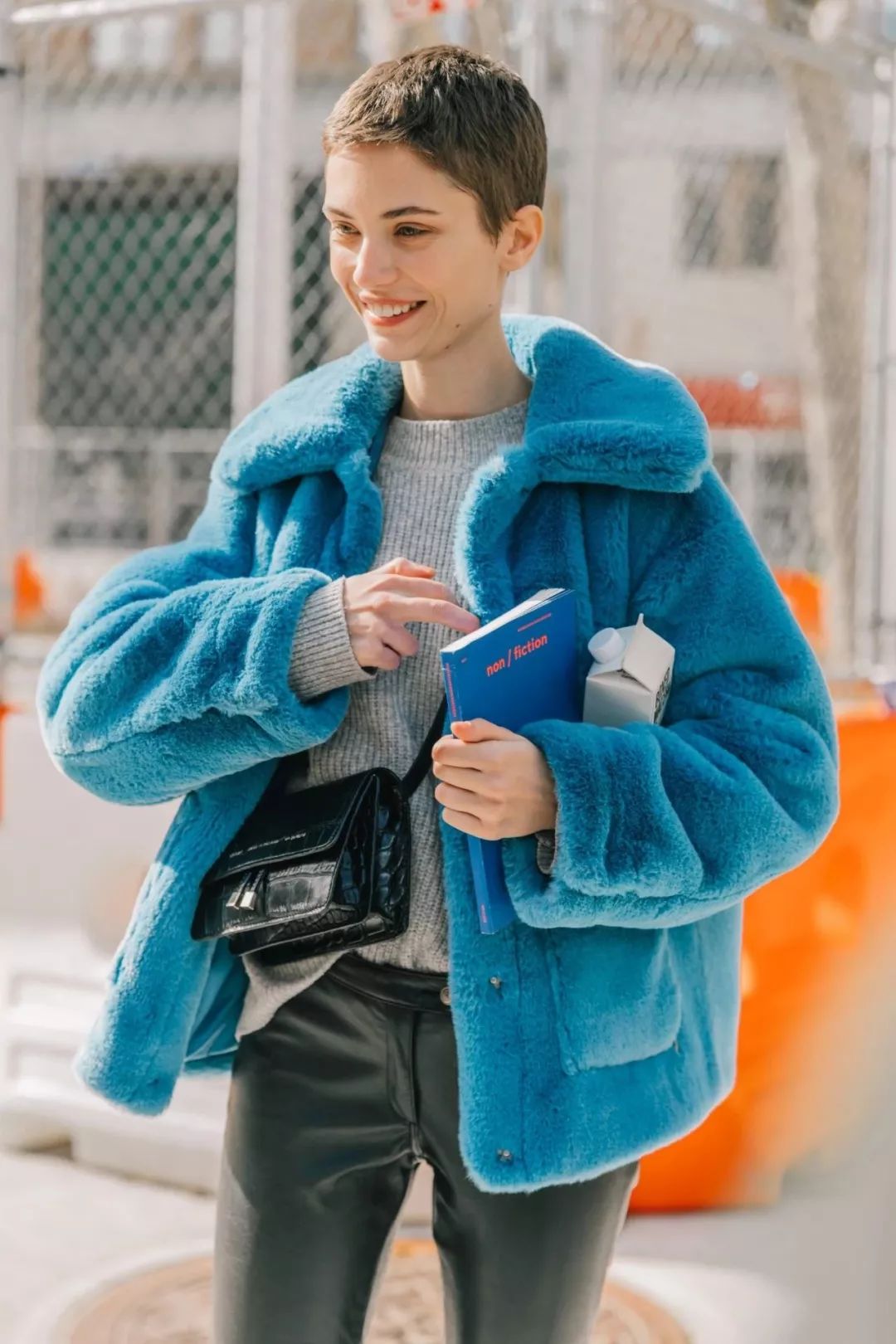 冬季羊羔毛外套最流行，比大衣還保暖好穿！ 時尚 第12張