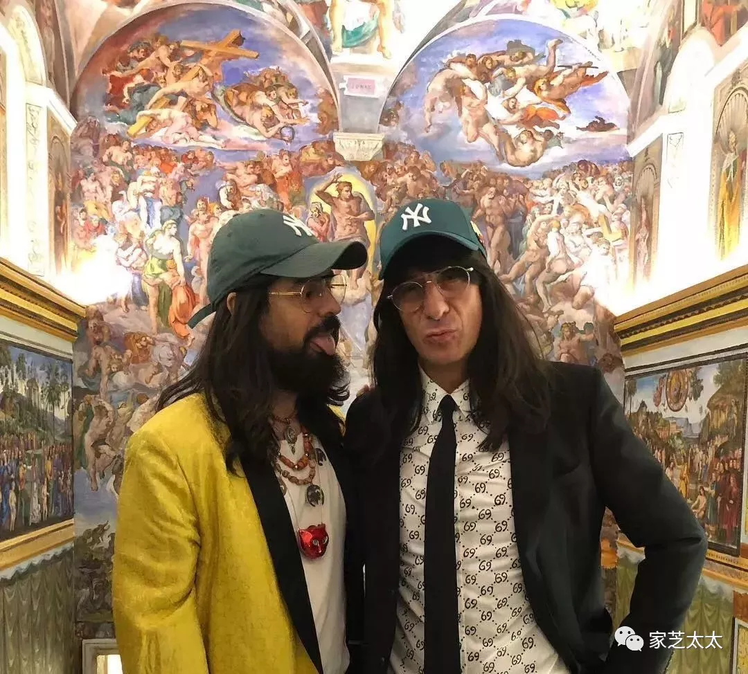 这次展览由gucci创意总监alessandro michele(正是他让gucci从之前的