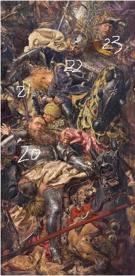 艺术品中的历史波兰第一画家和他的格伦瓦尔德之战