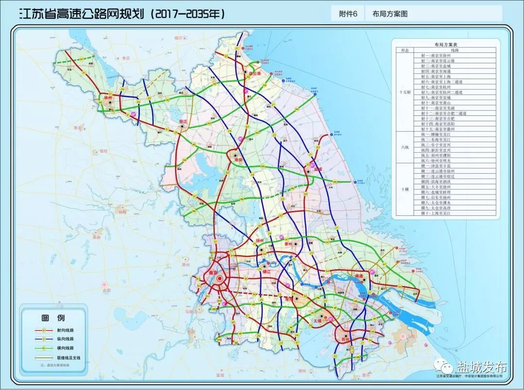 除布局调整外,为消除通道瓶颈路段,另规划扩建京沪高速沂淮江段等17个