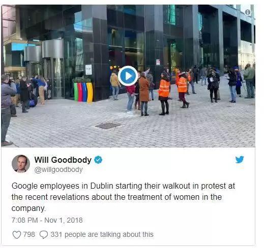 Google員工罷工 抗議辦公室性騷擾 科技 第3張
