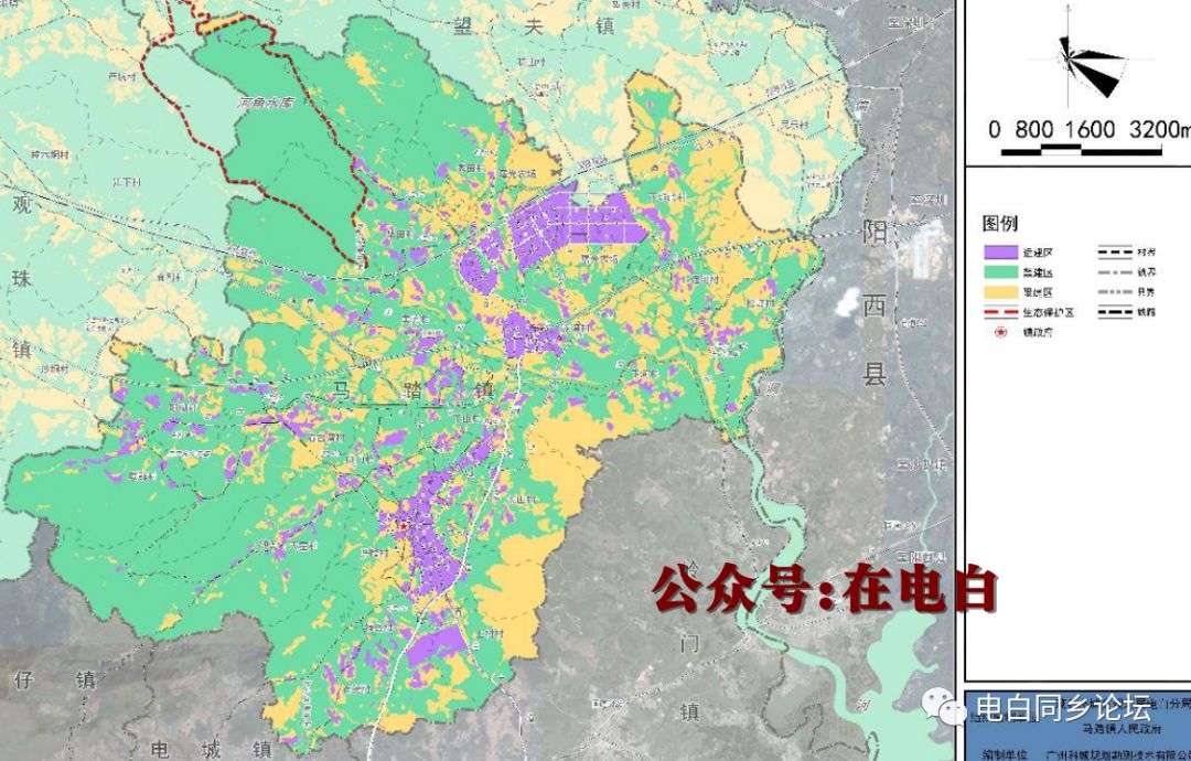 马踏镇区是电白区东部交通枢纽和重要的产业发展新区.