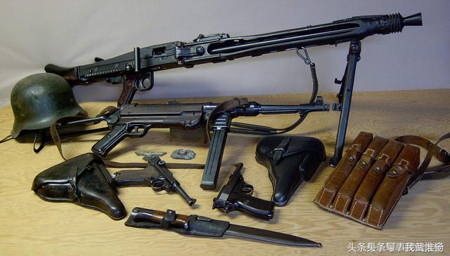 二战德军闪电战必不可少的武器 mp40冲锋枪