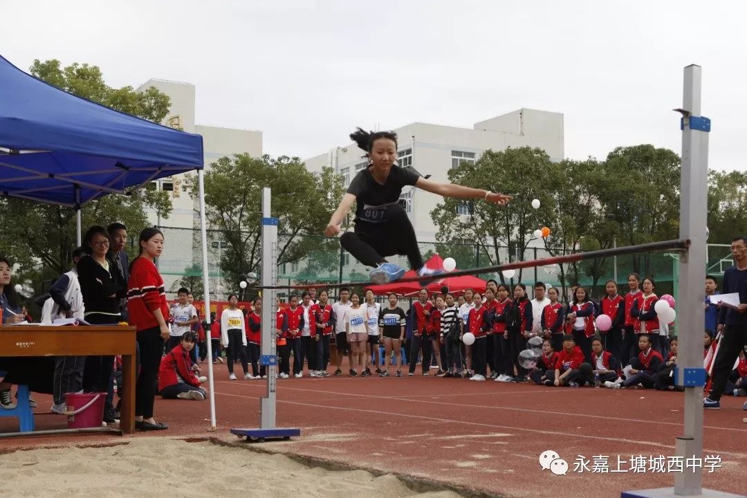 文明友谊拼搏向上城西中学举办第19届体育运动会