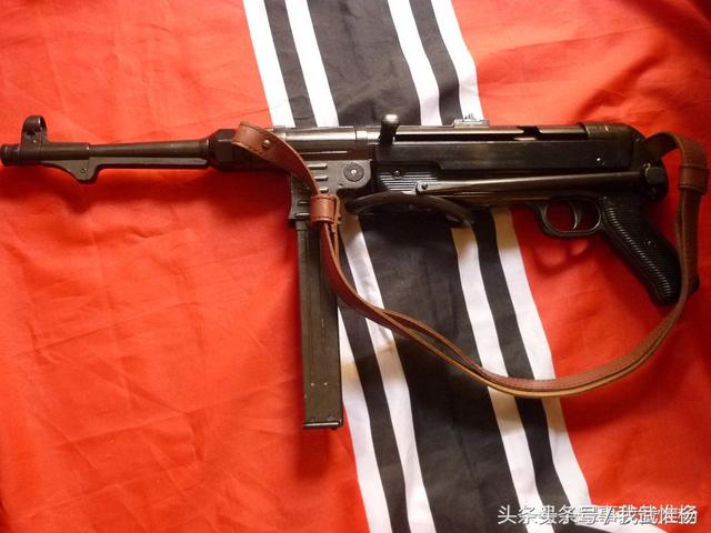 二战德军闪电战必不可少的武器 mp40冲锋枪