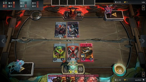 stmbuy中国电竞饰品交易平台《artifact》战斗界面