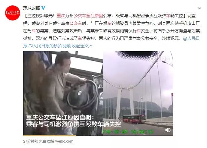 从医学上分析重庆公交车坠江事件,可能有这方面的因素
