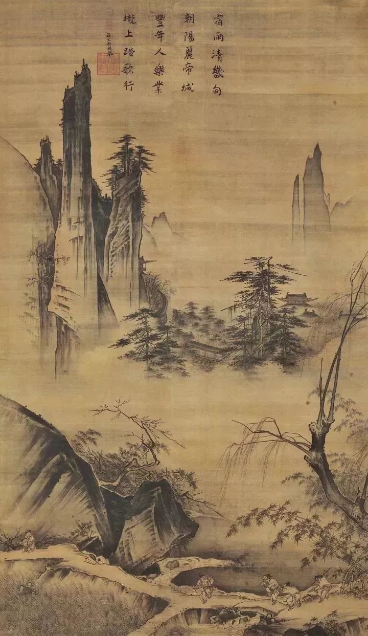 天揭开古代名画藏着的秘密放大100倍让你看见