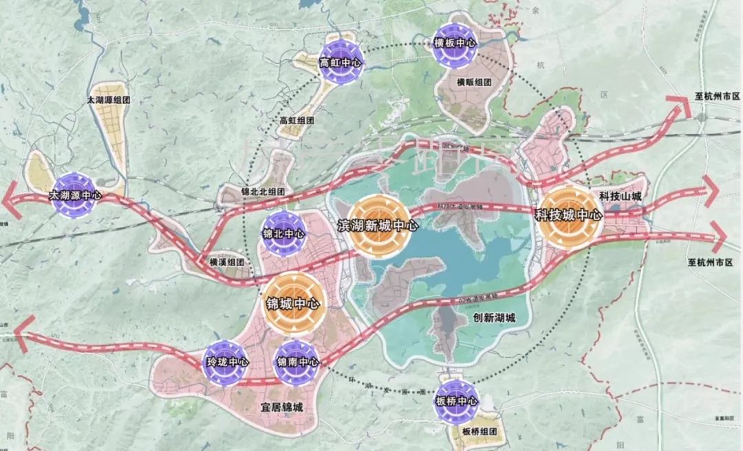 一手消息!临安分区规划详解 6条东西向"动脉"将连通杭州
