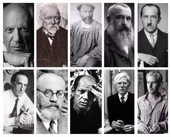 20世纪最伟大的10位西方艺术家，都有谁？