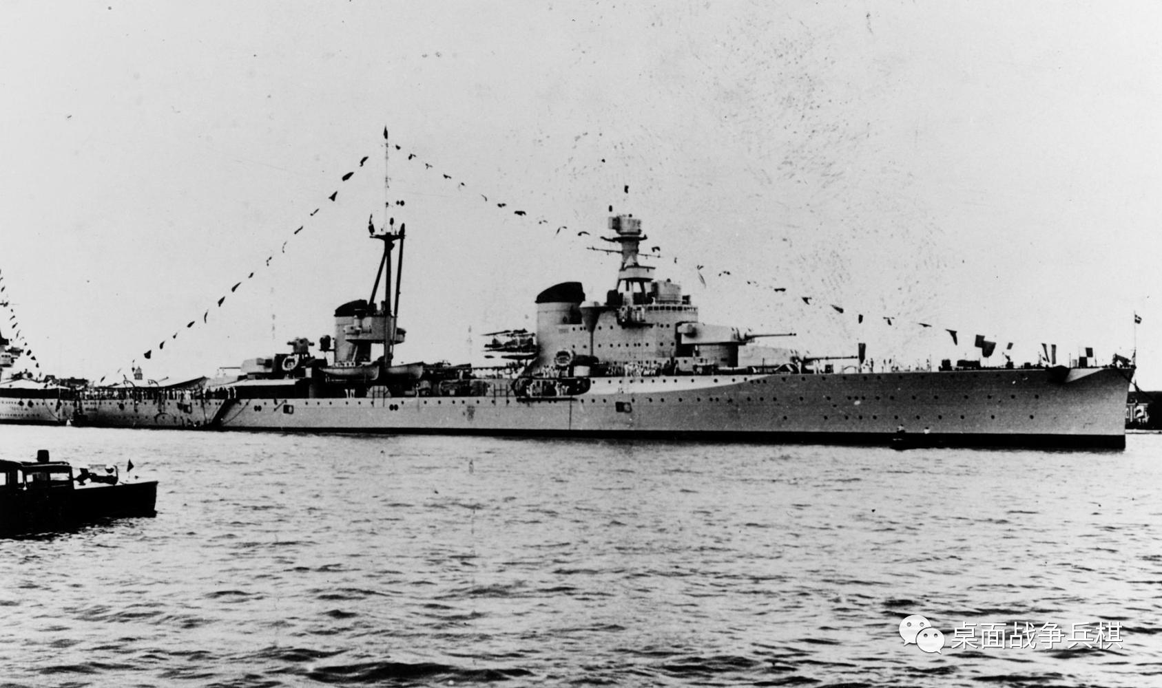 拿得出手的战绩寥寥无几二战意大利的各型重型巡洋舰
