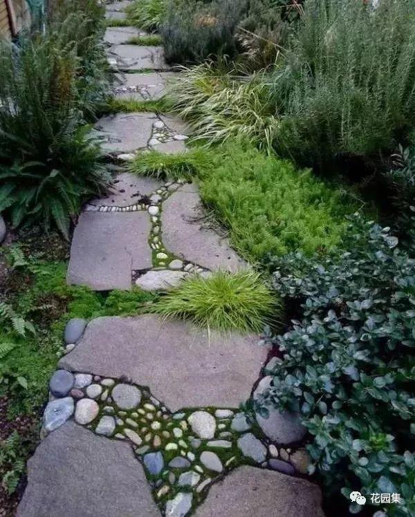 花园设计必备元素石材铺装