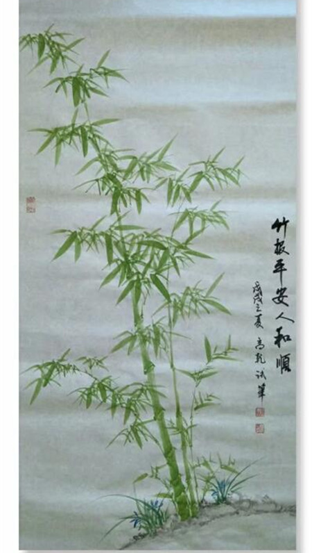 高风亮节 竹韵清风----实力派画家高乾画竹作品欣赏